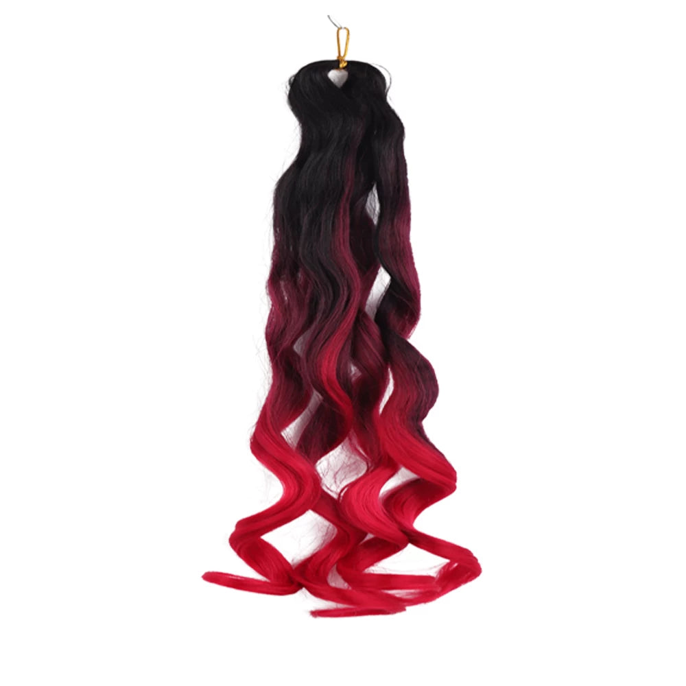 Spiral Curly Hair Loose French Curl Crochet Braids Hair