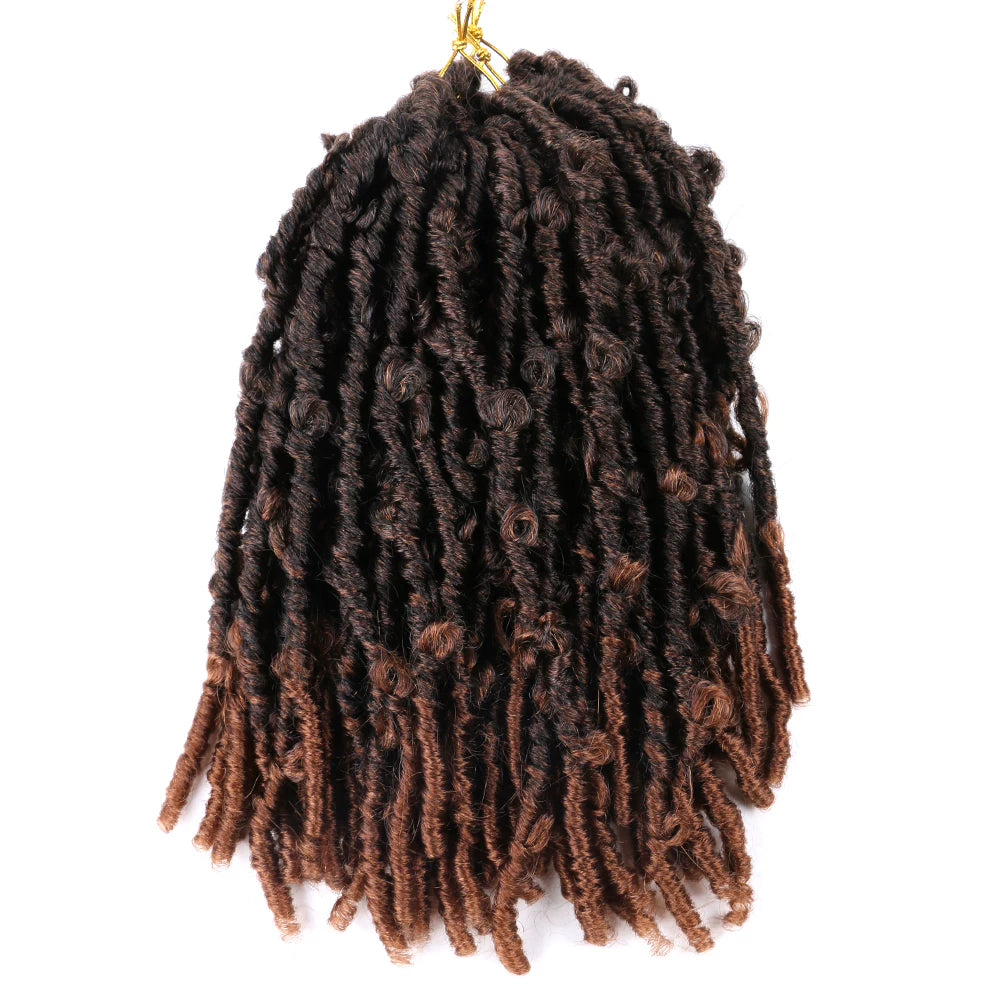 18 Inch Butterfly Locs Crochet Braids Faux Hair