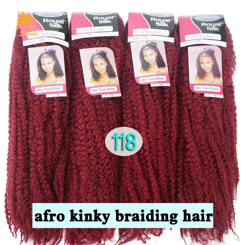 Marley braids hair Kanekalon Kinky Braid Crochet Braids