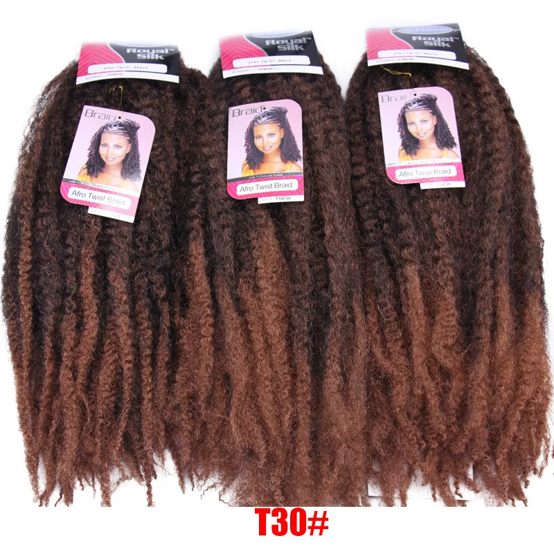 Marley braids hair Kanekalon Kinky Braid Crochet Braids