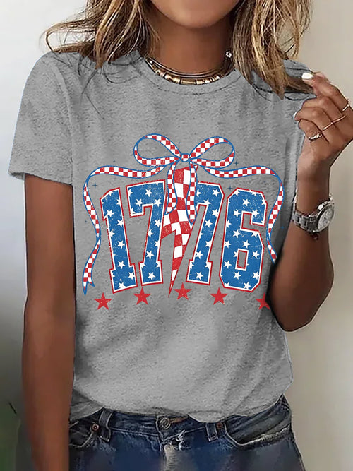 1776 Independence Day Cotton T-shirt