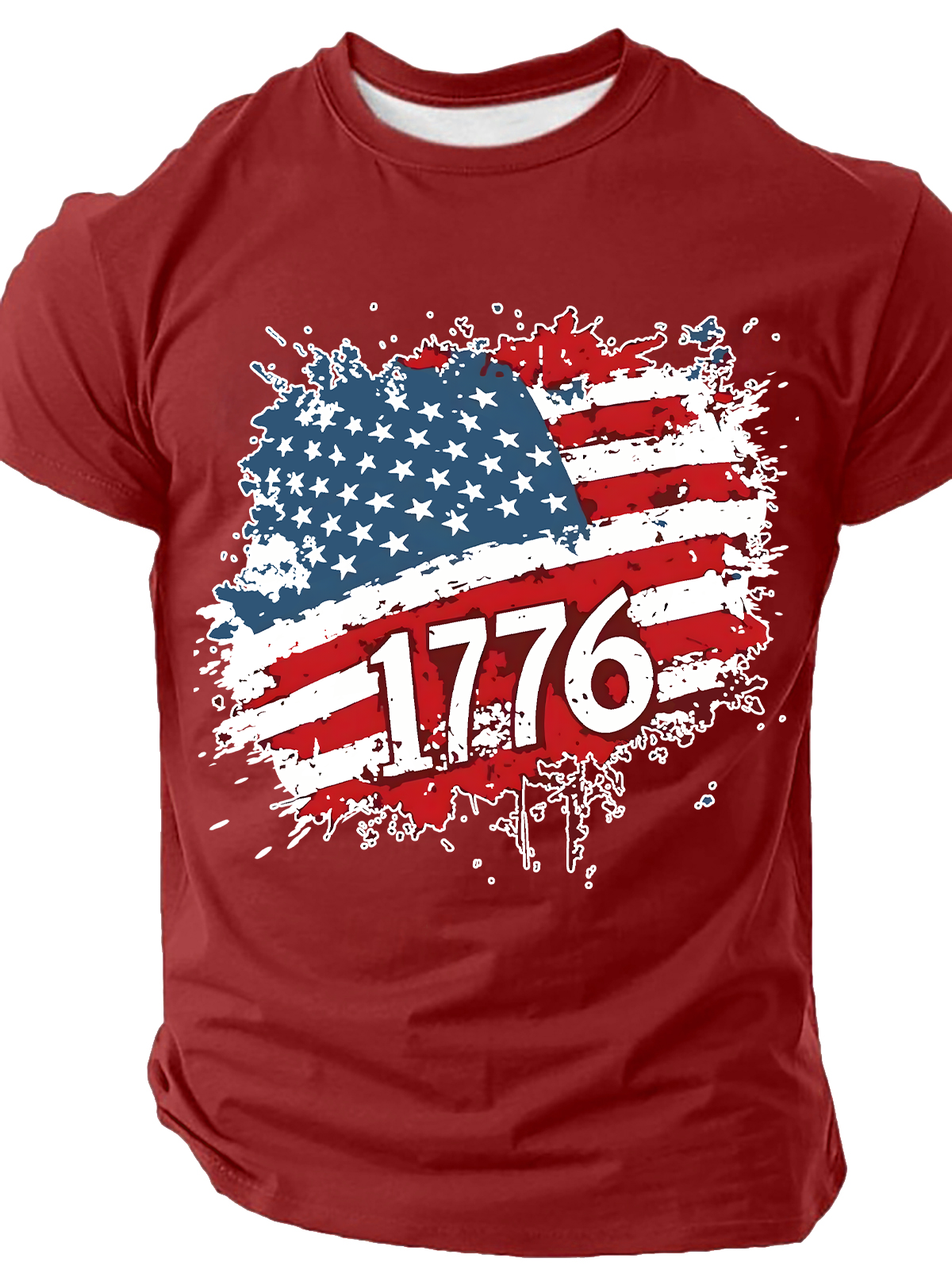 1776 Patriotic Cotton T-Shirt